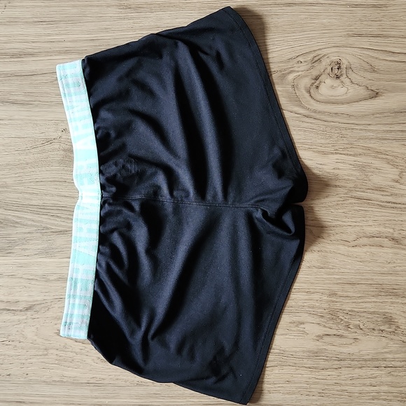 Black and Teal Under Armour Shorts - Picture 2 of 5